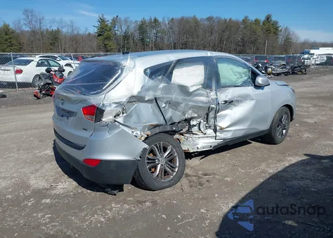 2015 Hyundai Tucson Gls from USA, damaged, VIN KM8JTCAF1FU967214